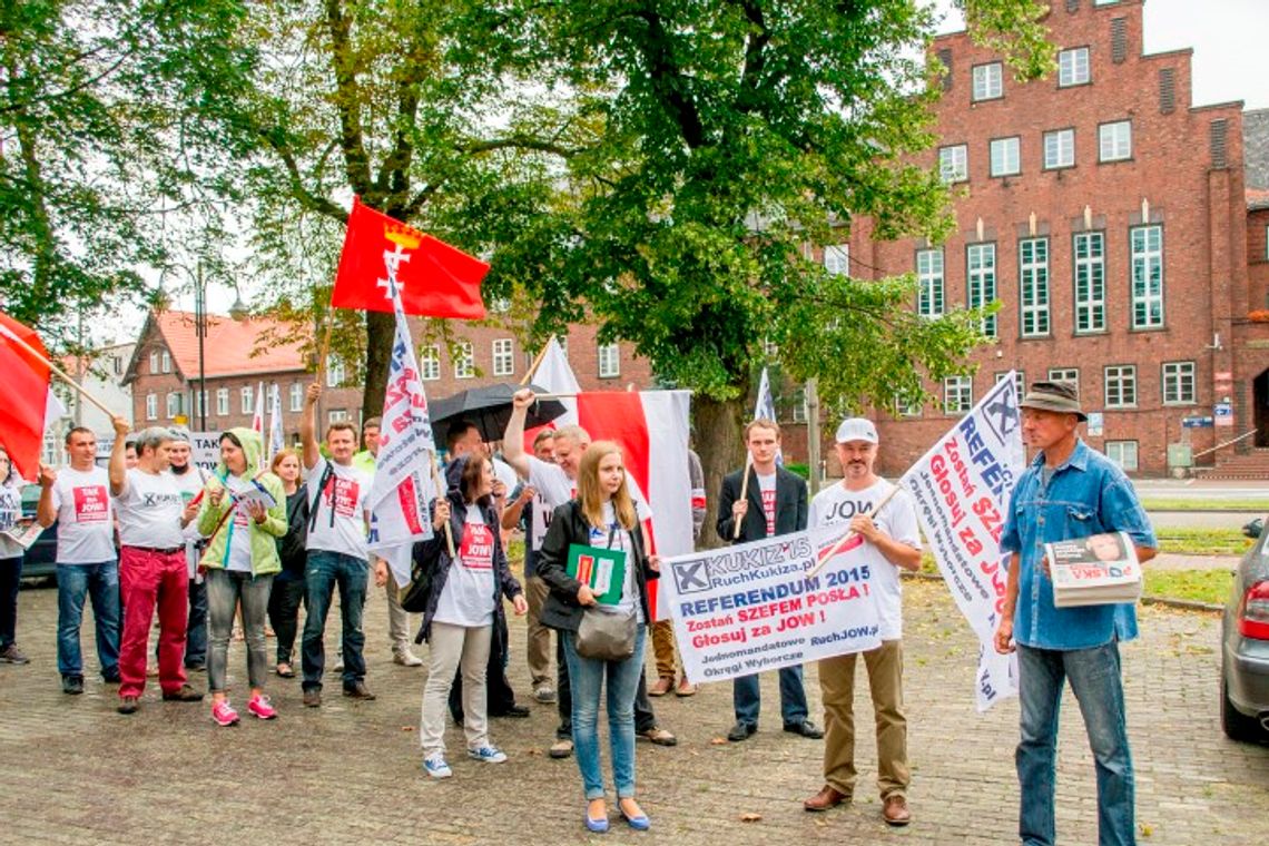 Marsz promujący referendum