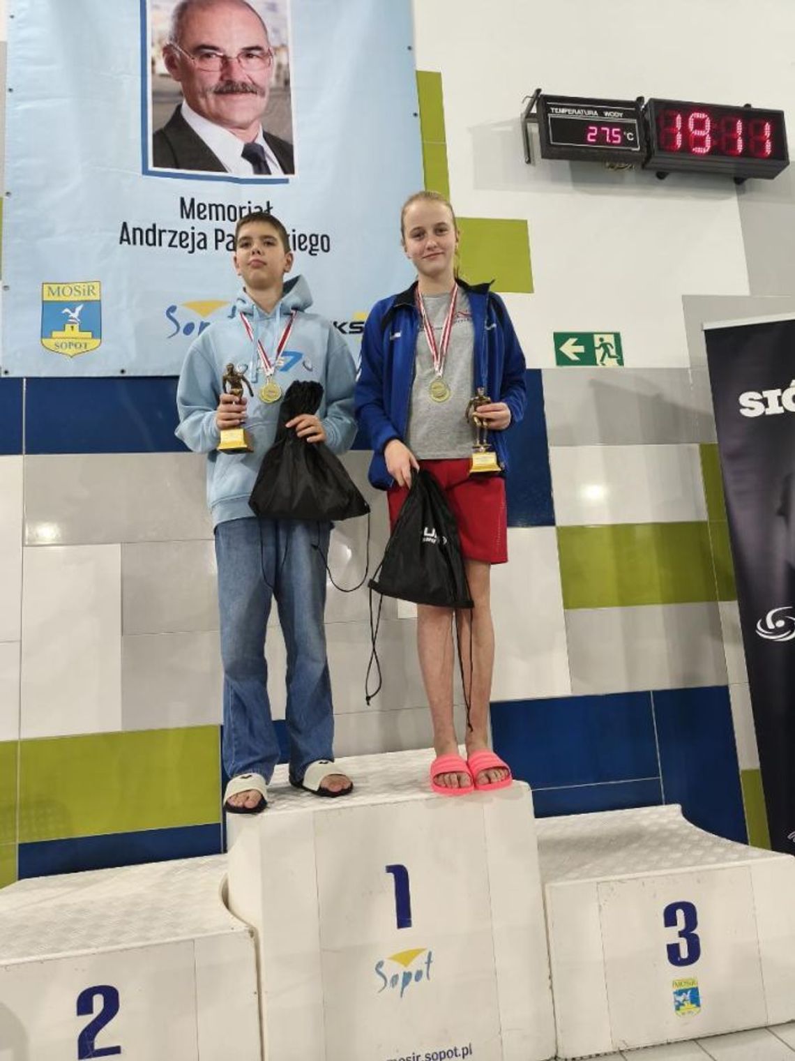 Medale pływaków MAL WOPR w Lipnie i Sopocie