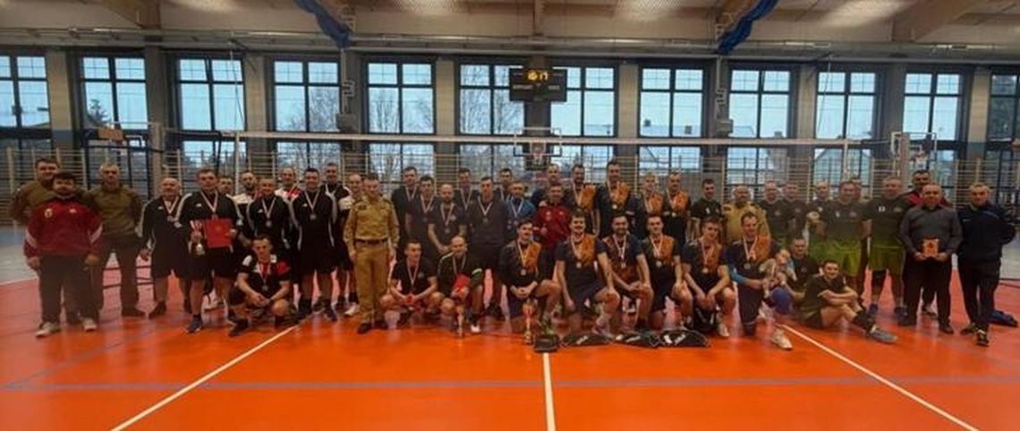 Mistrzostwa województwa pomorskiego strażaków PSP w piłce siatkowej