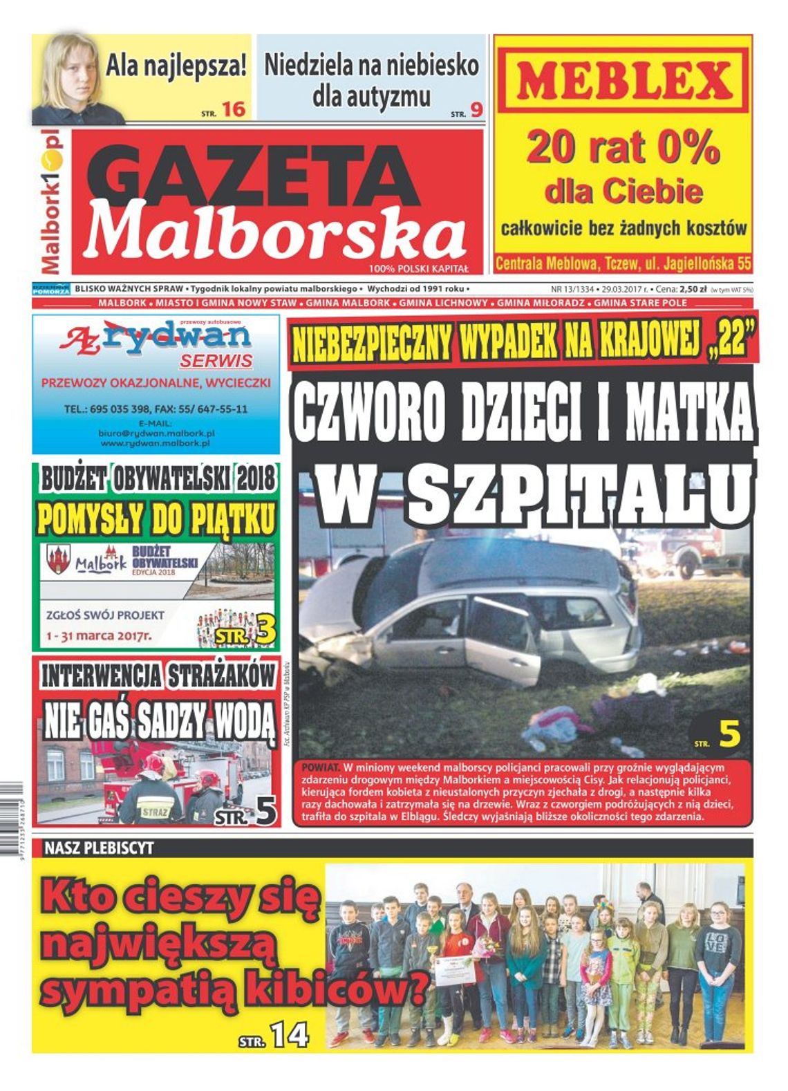 Najnowsza Gazeta Malborska już w Twoim kiosku!