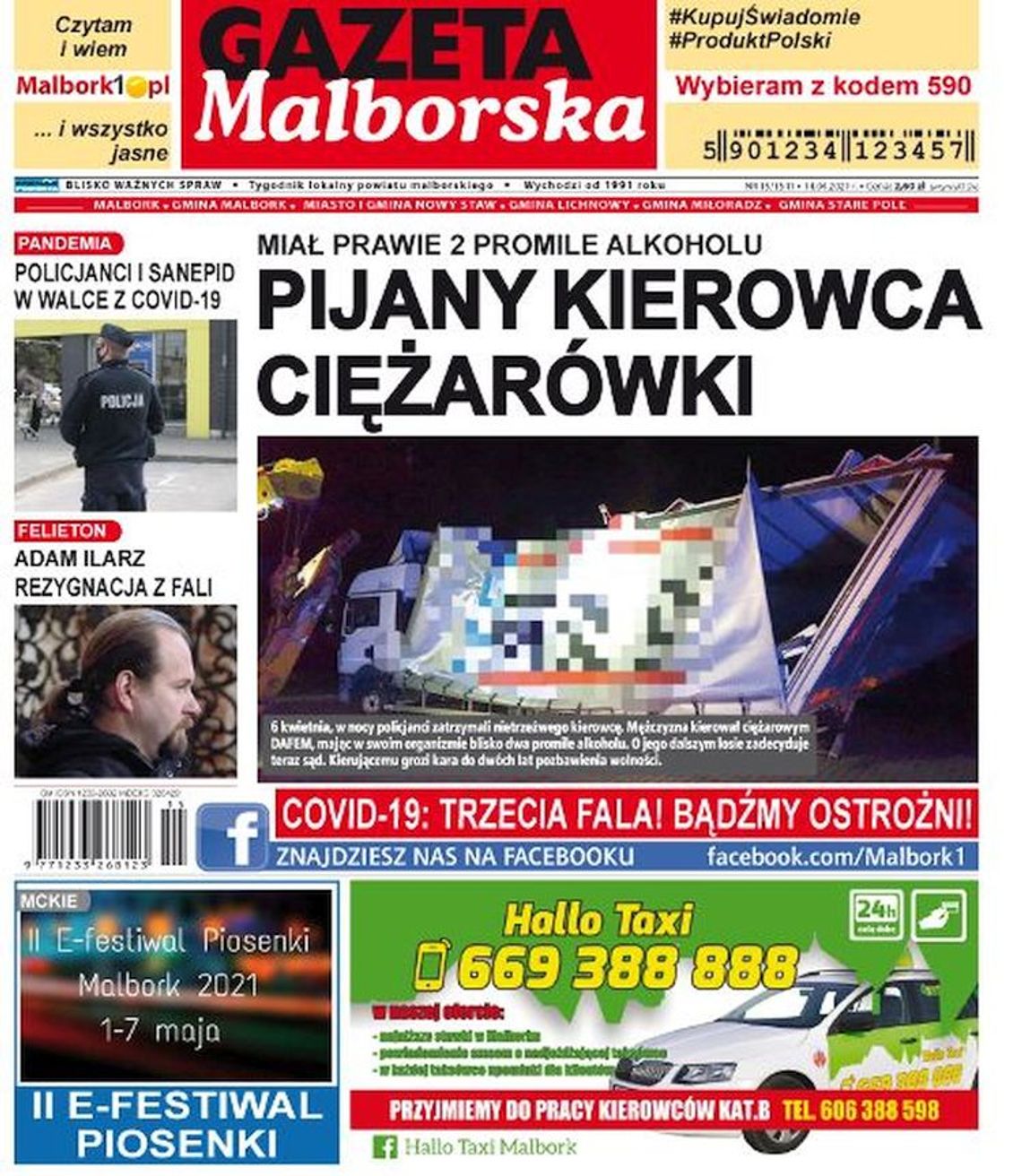 Nowy numer Gazety Malborskiej już w sprzedaży. Najświeższe informacje z Malborka oraz okolic naszego powiatu już w twoim kiosku. Co w środku?