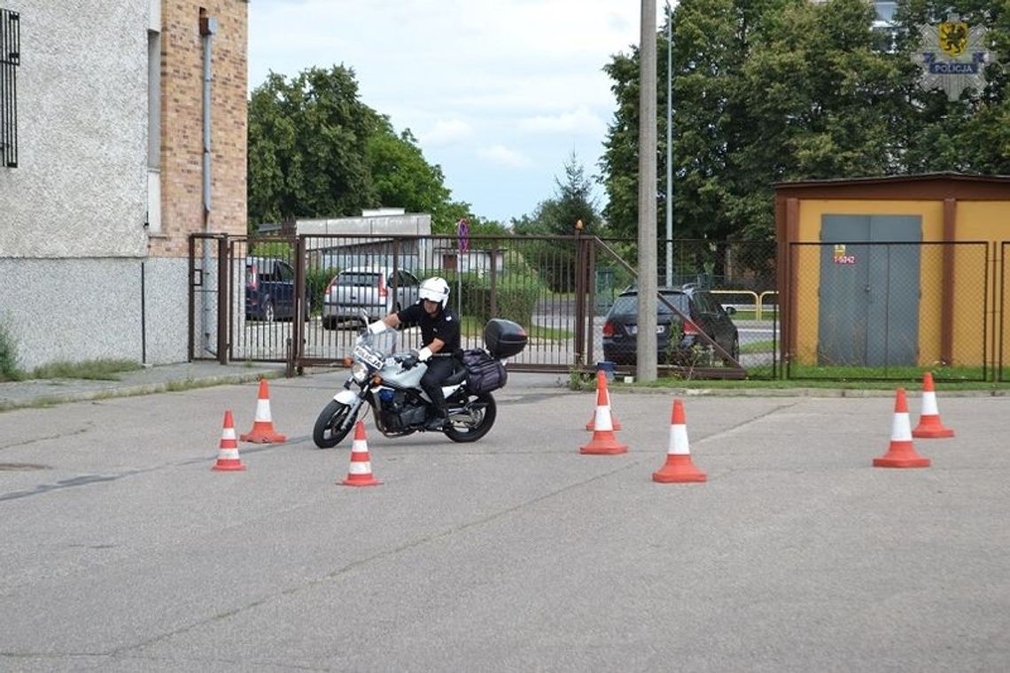 Policjanci doskonalili się na motocyklach