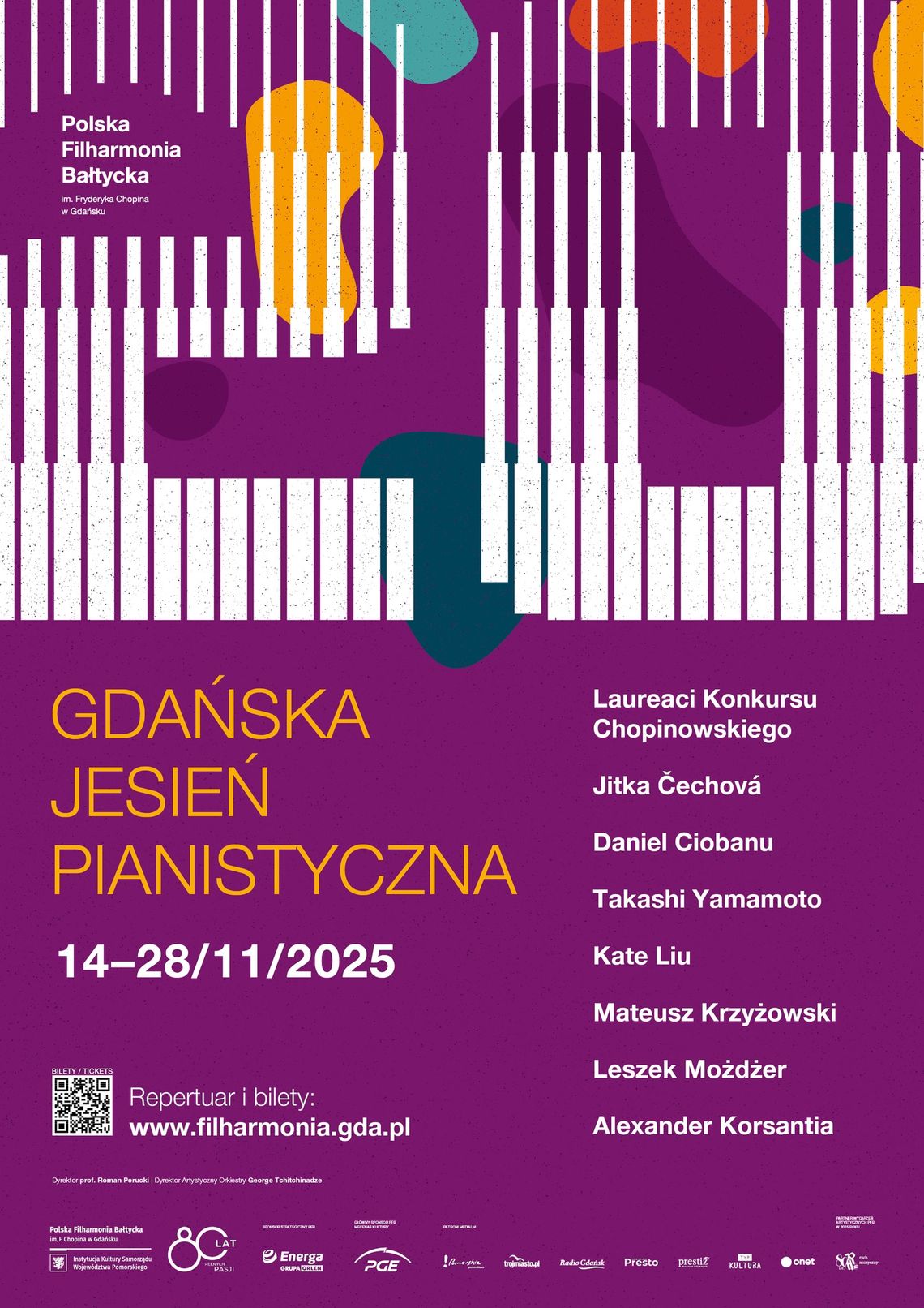 Polska Filharmonia Bałtycka im. Fryderyka Chopina w Gdańsku zaprasza na koncerty symfoniczne i wydarzenia w listopadzie 2025 Polska Filharmonia Bałtycka im. Fryderyka Chopina w Gdańsku zaprasza na koncerty symfoniczne i wydarzenia w listopadzie 2025