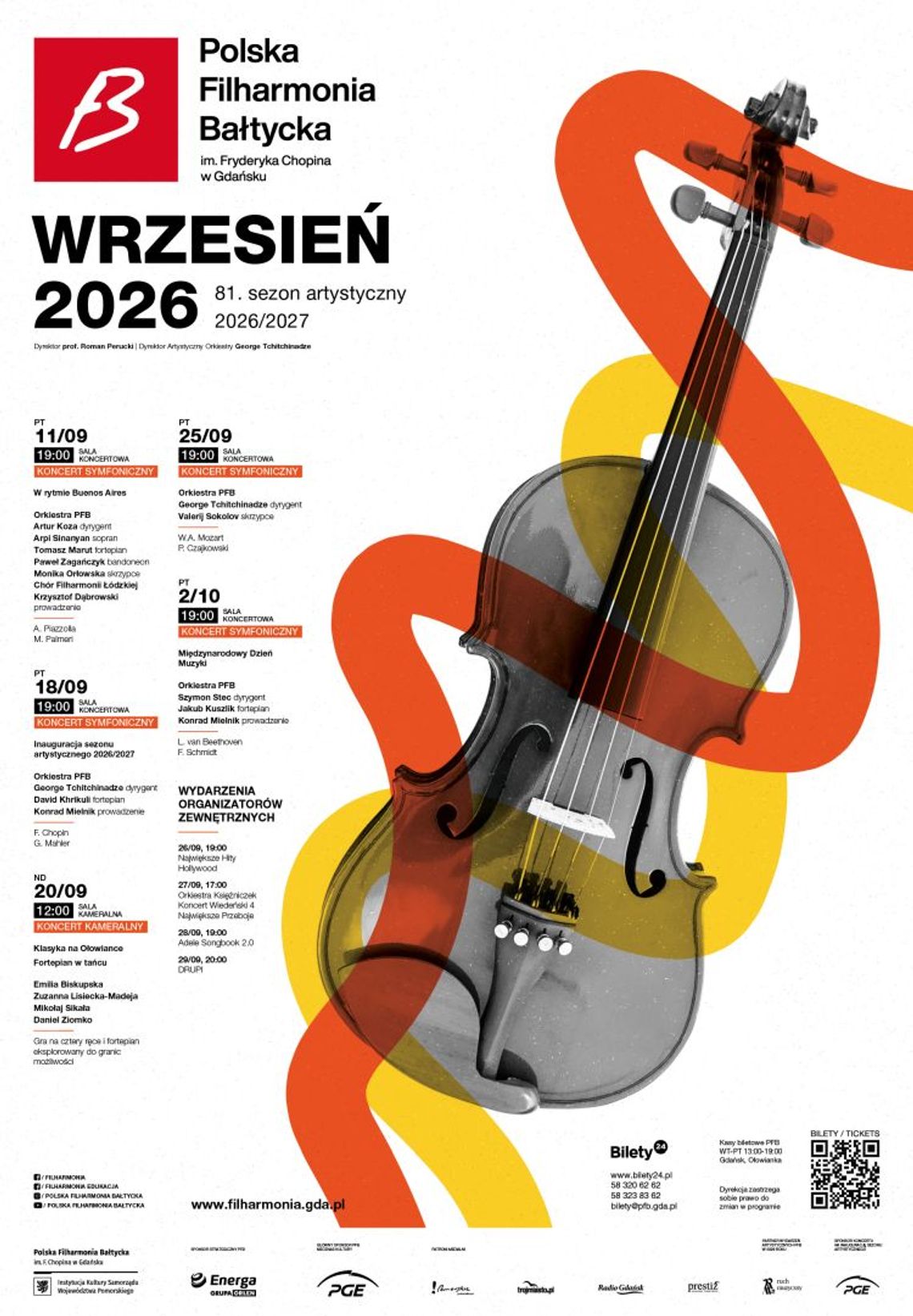 Polska Filharmonia Bałtycka im. Fryderyka Chopina w Gdańsku zaprasza na koncerty symfoniczne i wydarzenia we wrześniu 2026 Polska Filharmonia Bałtycka im. Fryderyka Chopina w Gdańsku zaprasza na koncerty symfoniczne i wydarzenia we wrześniu 2026