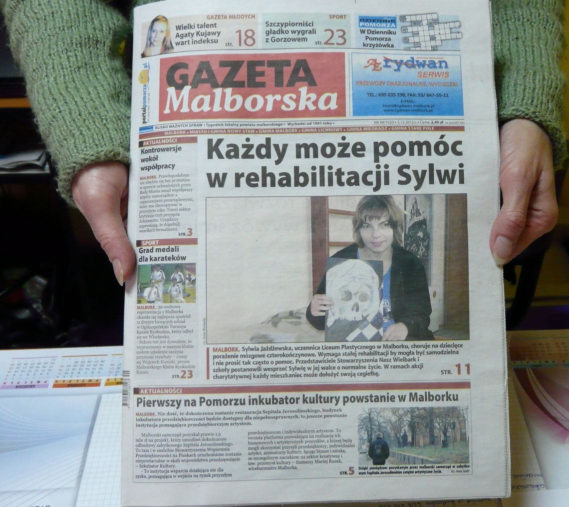 Pomóżmy Sylwi Pomóżmy Sylwi