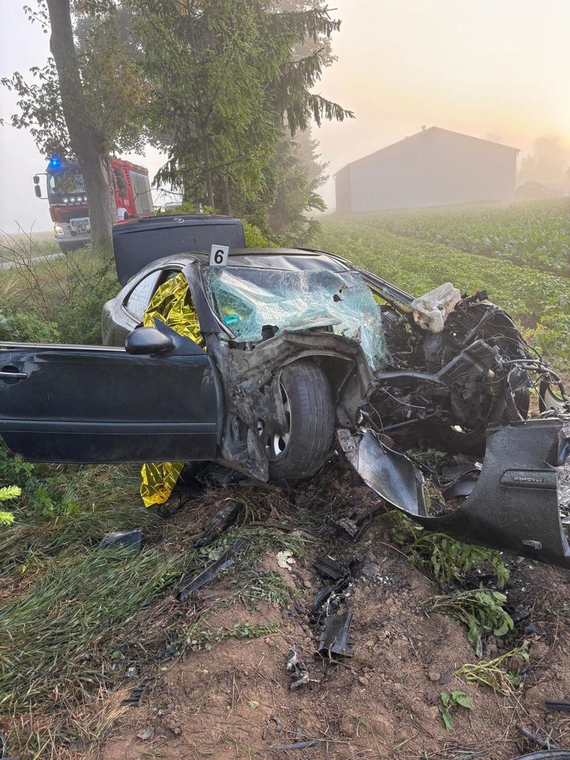 REGION: Kolejny tragiczny wypadek! Za kierownicą ponownie młody kierowca!