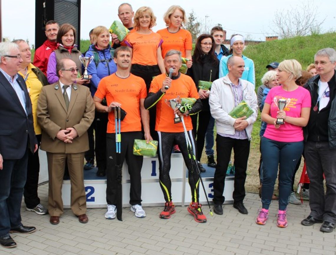 Reprezentacja z Malborka na podium