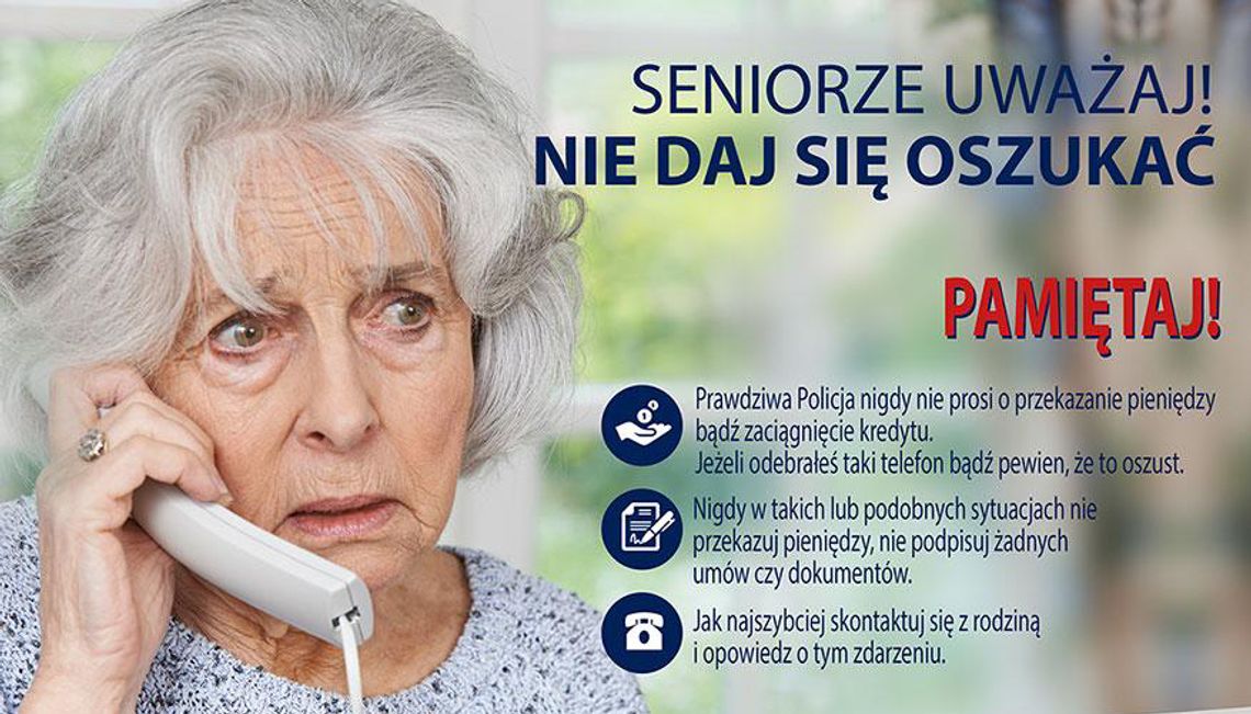 Seniorka z Dzierzgonia oszukana na 90 tys. złotych