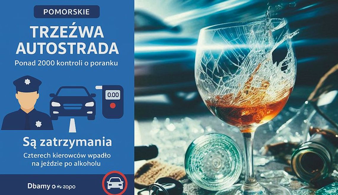 TRZEŹWA AUTOSTRADA. Ponad 2000 kontroli o poranku