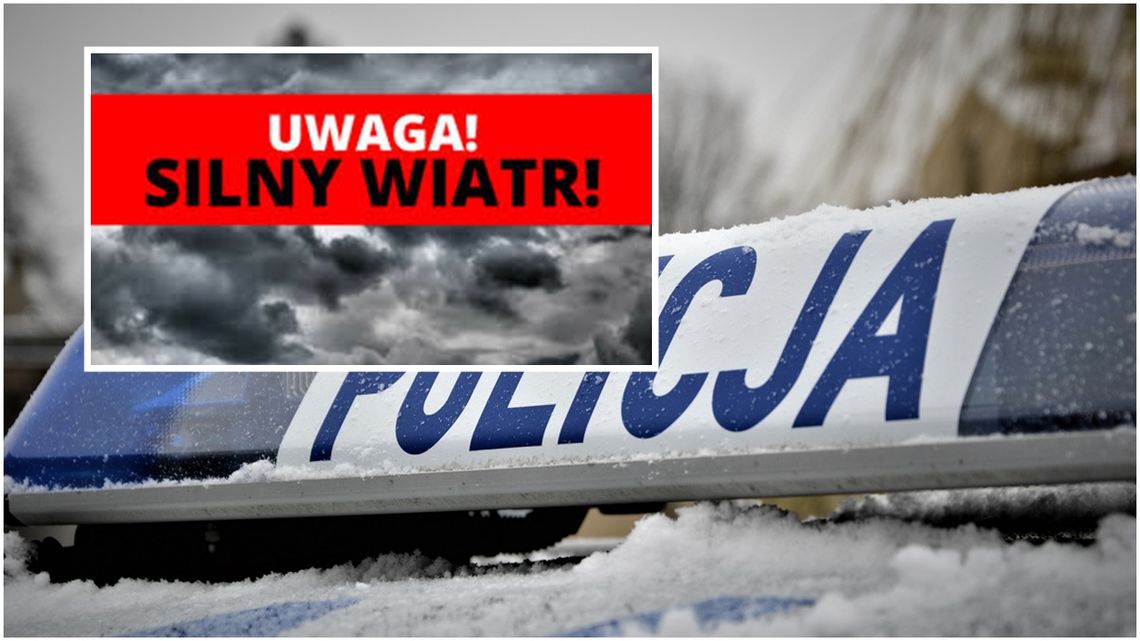 W weekend załamanie pogody. pogoda niebezpieczna dla naszego zdrowia i życia. policjanci informują, aby zachować szczególną ostrożność!