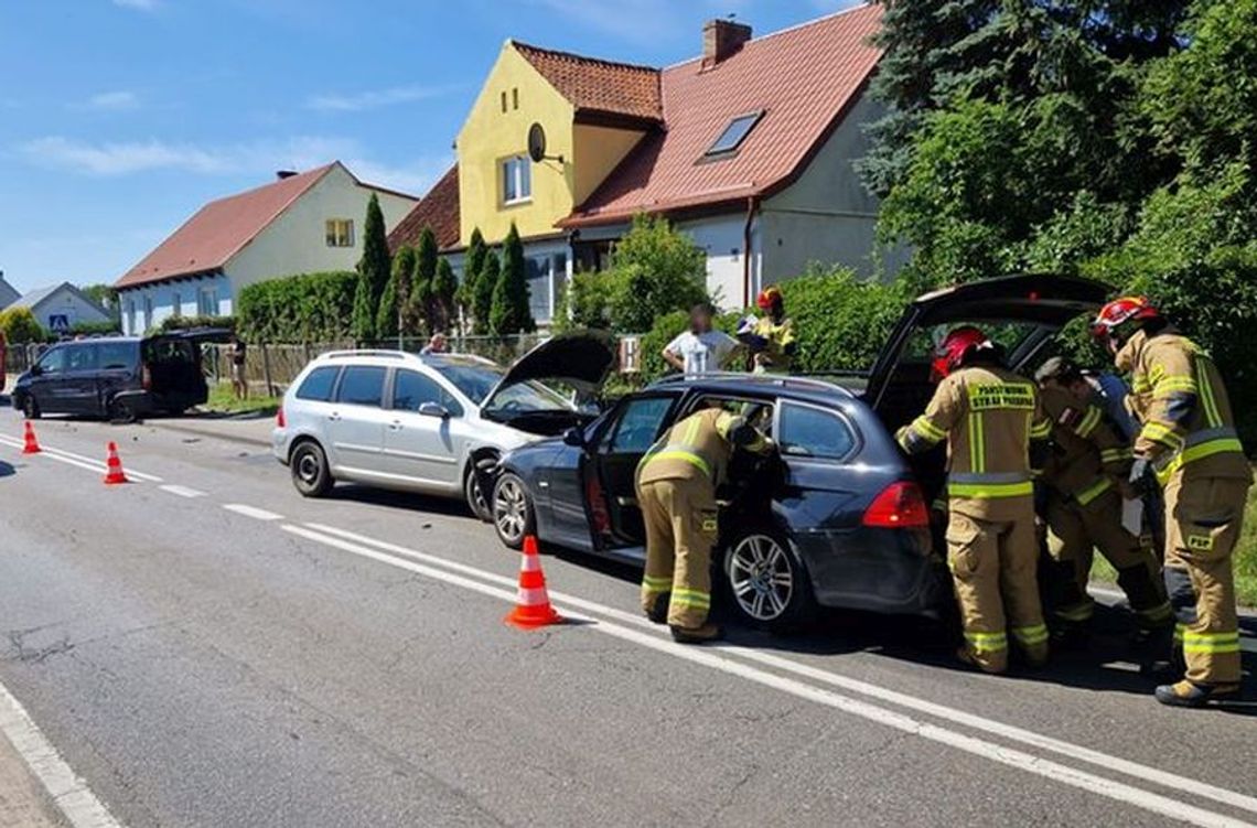 Weekendowe kolizje na drogach