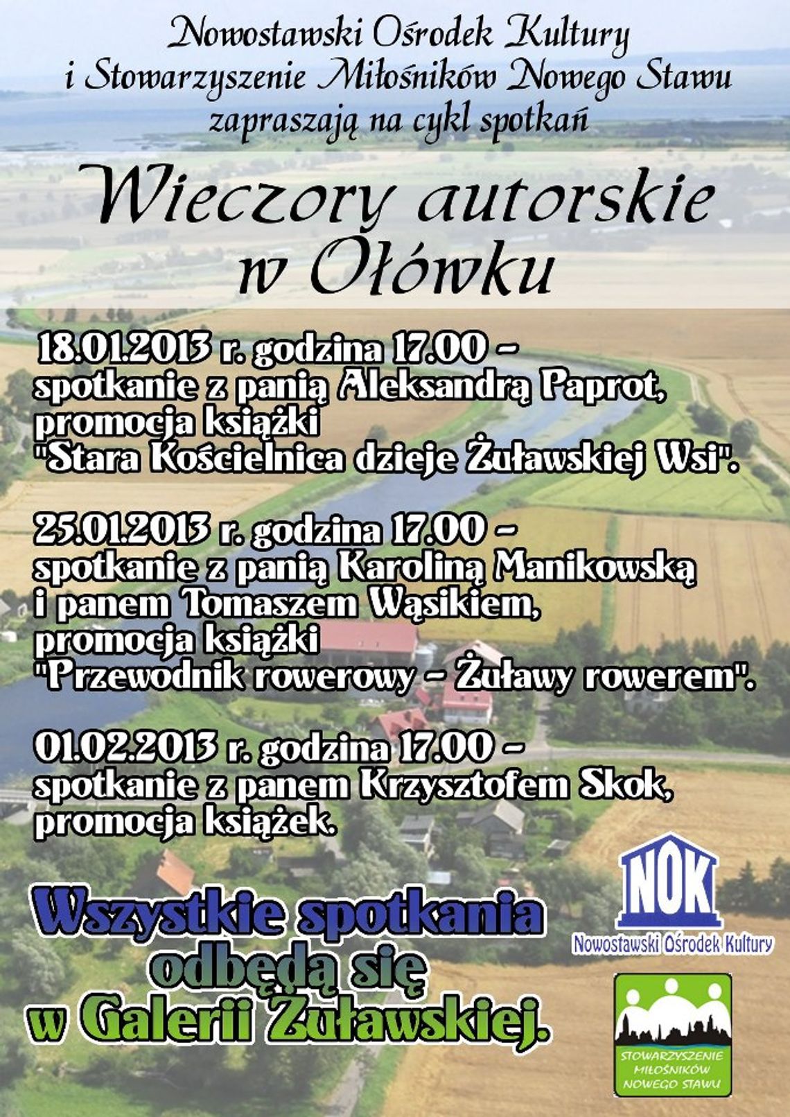 Wieczory autorskie w Ołówku