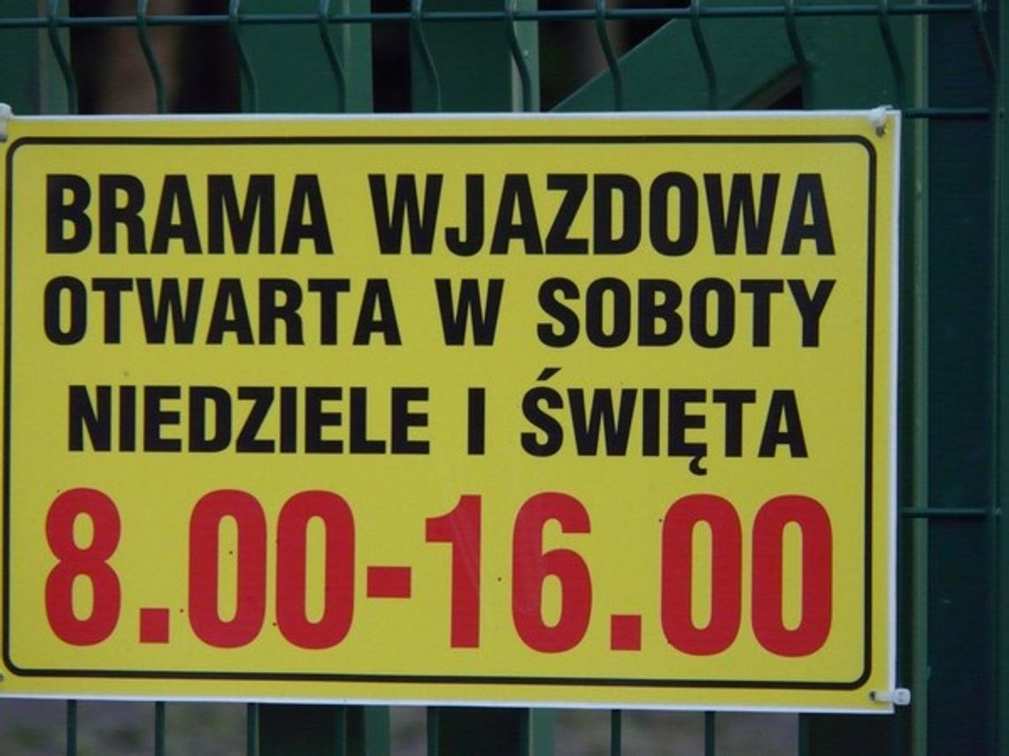 Wjazdu nie ma, brama zamknięta Wjazdu nie ma, brama zamknięta