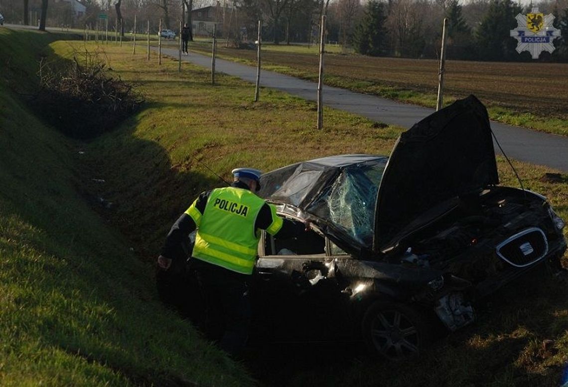 Wypadek niedaleko Starego Pola