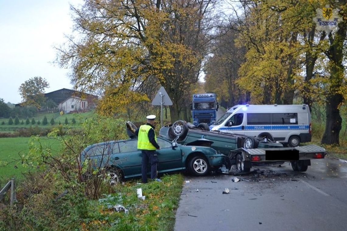 Wypadek w Nowej Wsi Malborskiej