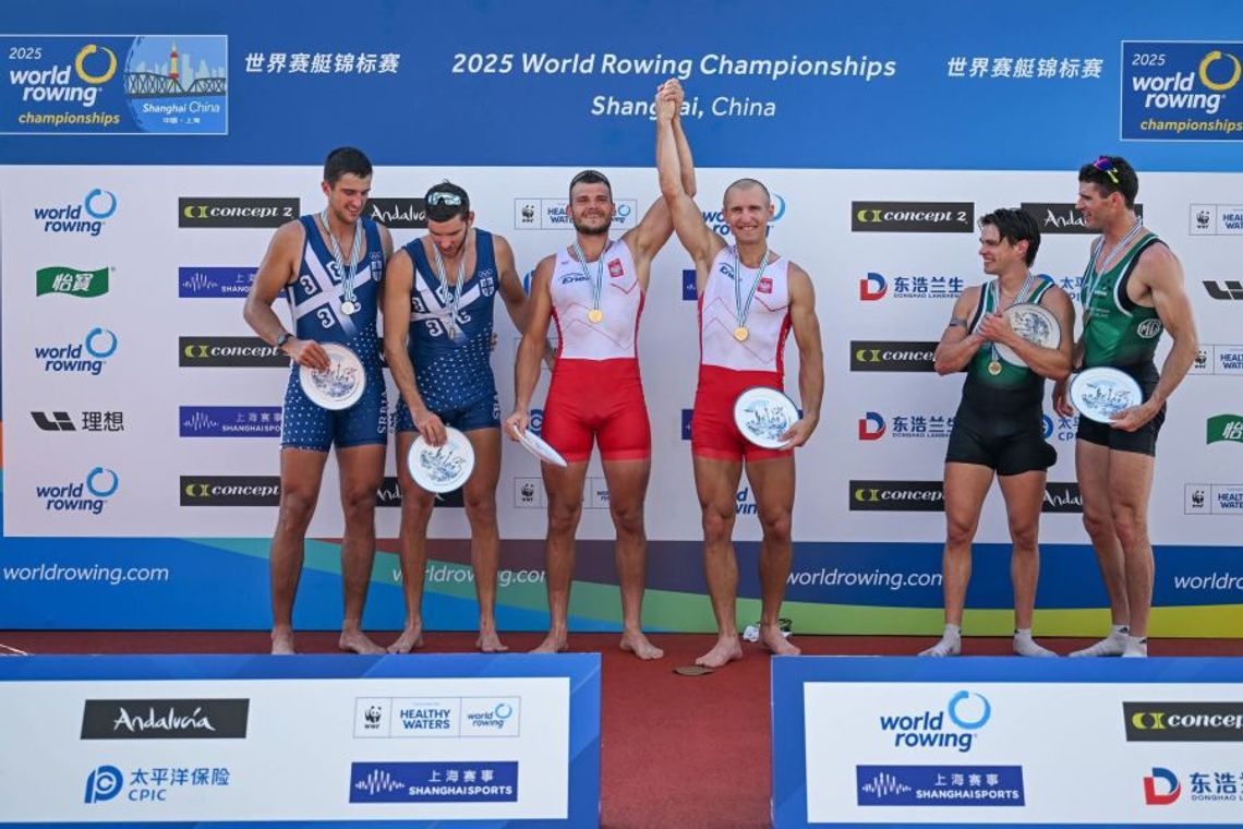 Złoto dla dwójki podwójnej na Mistrzostwach Świata. Ze złotem były zawodnik tczewskiego klubu Złoto dla dwójki podwójnej na Mistrzostwach Świata. Ze złotem były zawodnik tczewskiego klubu