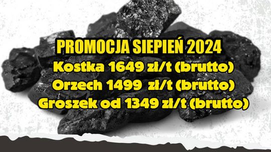 Polski Węgiel Hurt / Promocja Sierpień 2024