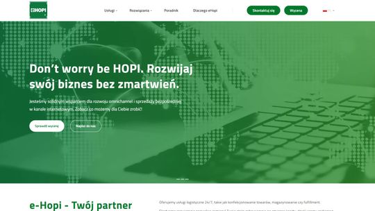 eHopi - logistyka dla e-commerce eHopi - logistyka dla e-commerce