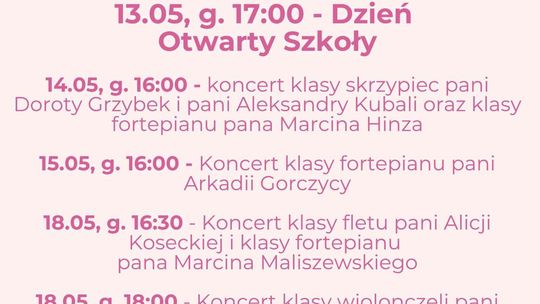 Dzień Otwarty Państwowej Szkoły Muzycznej w Malborku! Posłuchaj koncertu i wypróbuj instrument