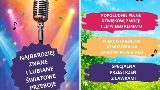 Popołudnia pełne dźwięków, letniego klimatu i wyjątkowej muzyczne atmosfery. Zagrają nauczyciele z uczniami