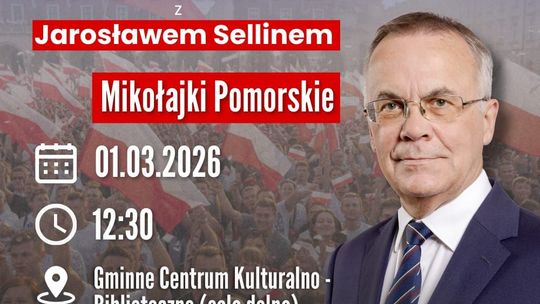 Spotkanie z Jarosławem Sellinem w Mikołajkach, posłem, byłym ministrem kultury