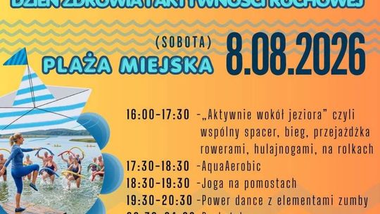 SZTUM ZAPRASZA na Dzień zdrowia i aktywności sportowej na plaży miejskiej