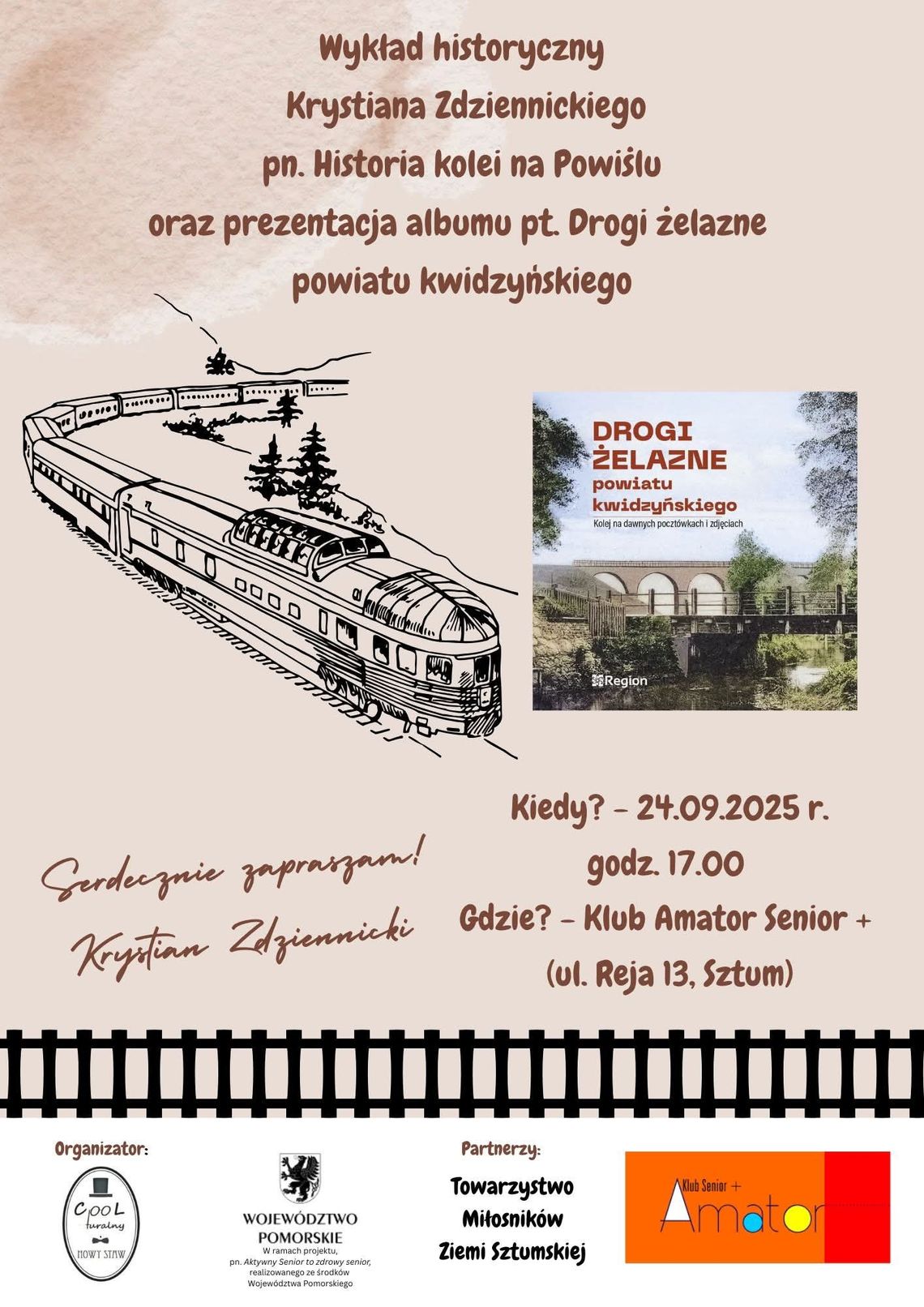 Dowiedz się jak wyglądały początki kolei na Powiślu