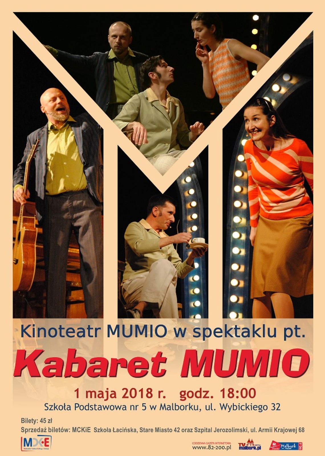 Kinoteatr MUMIO wystąpi w Malborku.