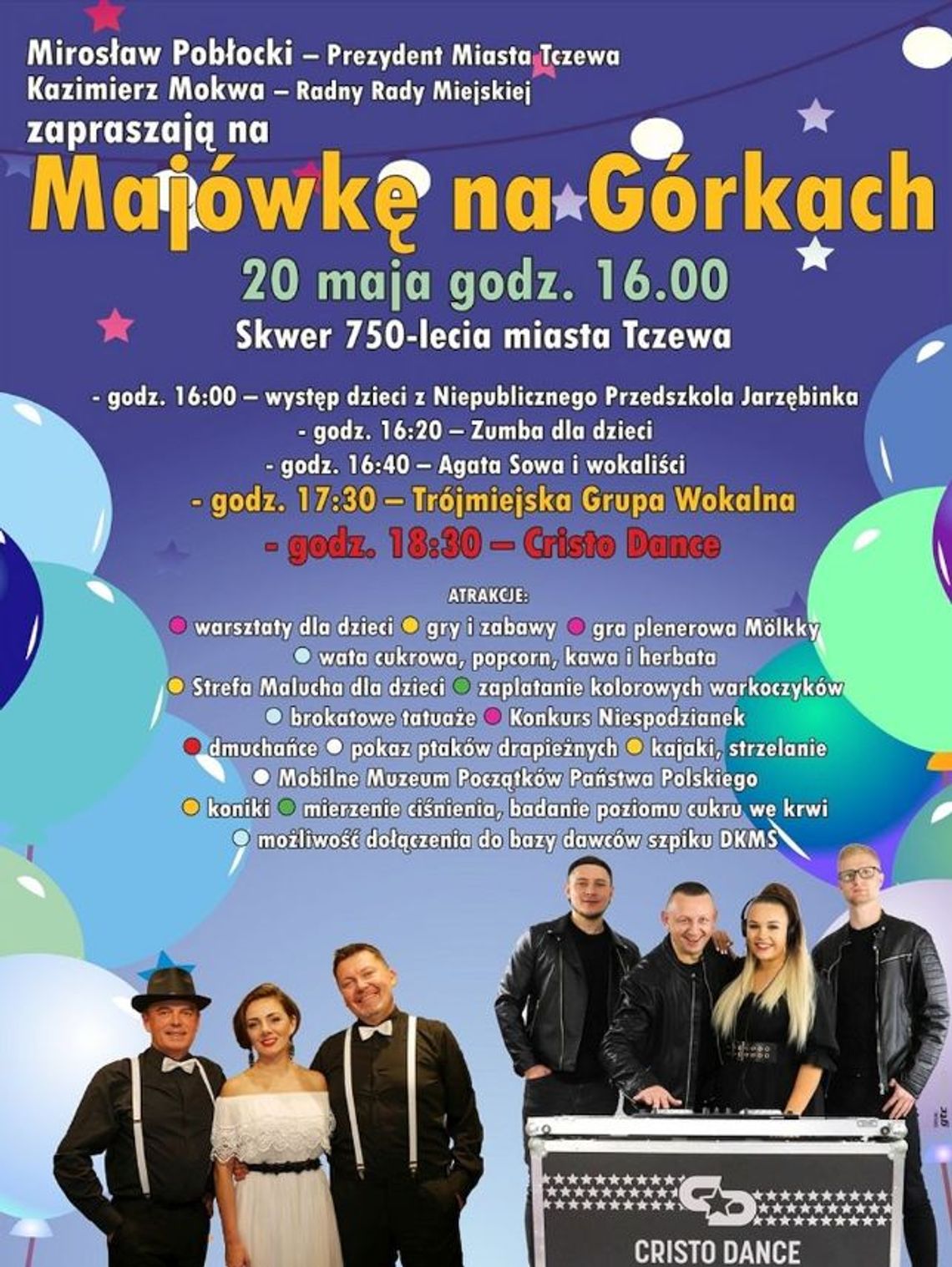 Miasto zaprasza na Majówkę na Górkach. Moc atrakcji i dużo dobrej zabawy