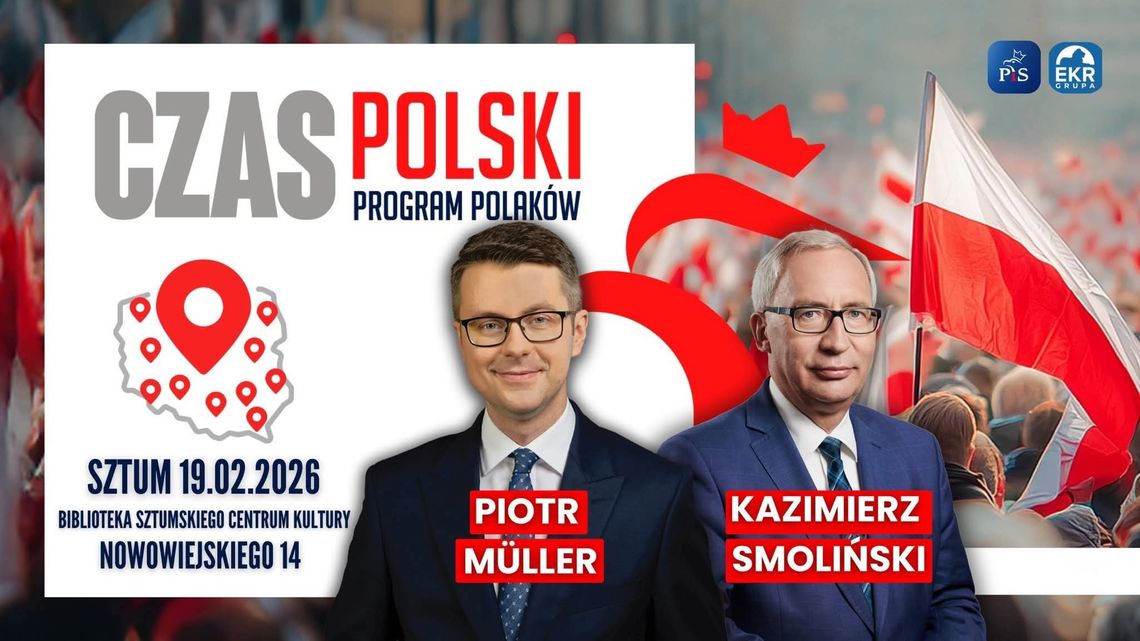 Posłowie Piotr Müller i Kazimierz Smoliński zapraszają ma spotkanie Posłowie Piotr Müller i Kazimierz Smoliński zapraszają ma spotkanie