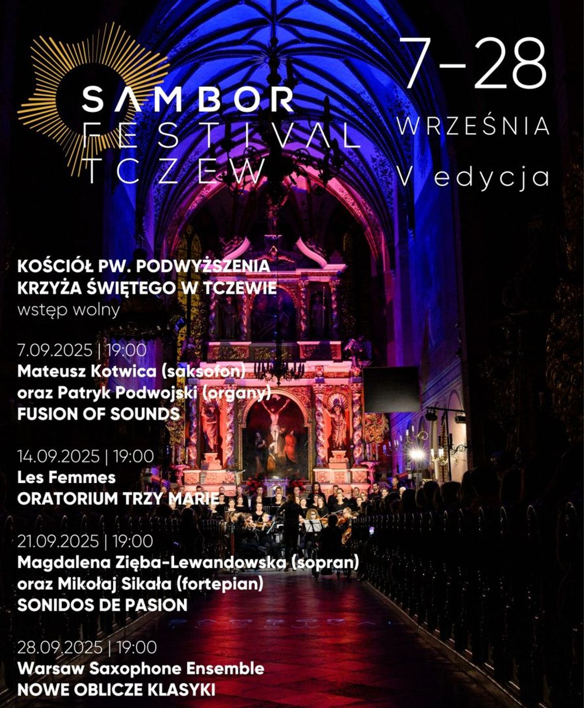 Plakat V Sambor Festival Tczew 2025