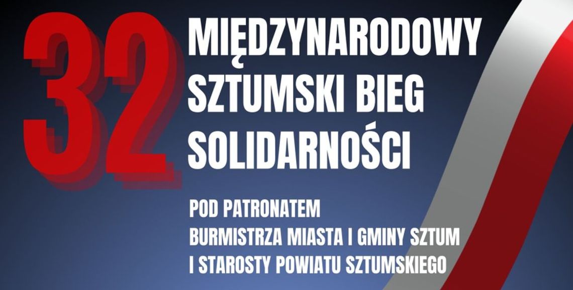 Wkrótce 32. Sztumski Bieg Solidarności Wkrótce 32. Sztumski Bieg Solidarności